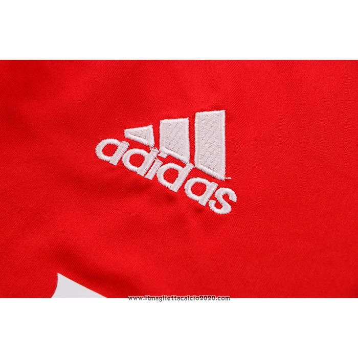 Tuta da Track Arsenal Manica Corta 2022 2023 Rosso